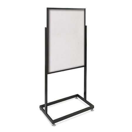 United Visual Products Sliding Door Indoor Enclosed Corkboard, 4 UV9025ACS4824-BRONZE-CORK